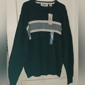 NWT Mountain Lake Black and Gray Crewneck Sweater